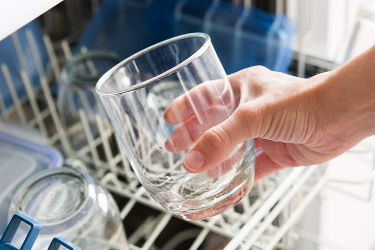 Spots on dishware