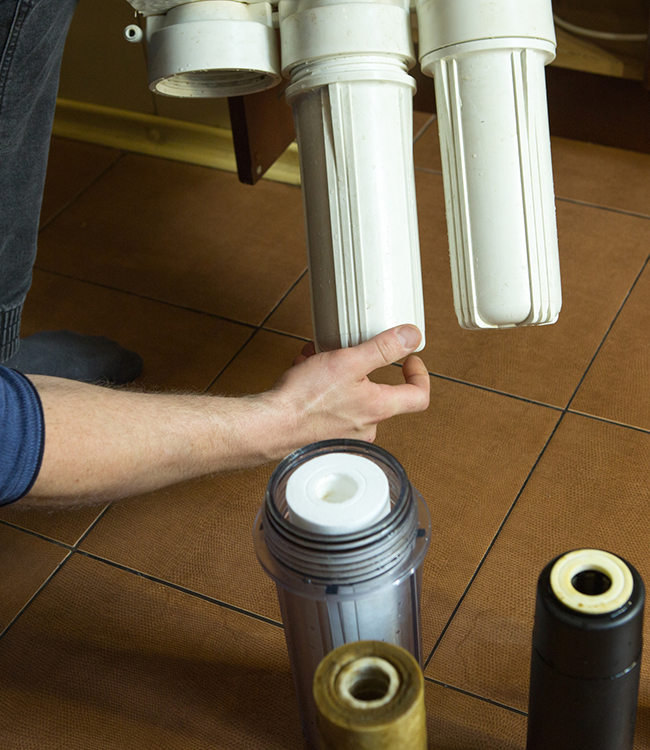 Tech changing water filter